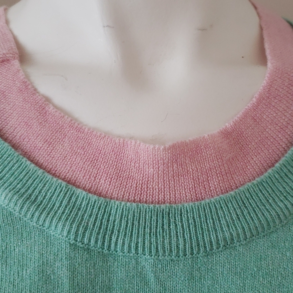 Blumarine turquoise cashmere/wool sweater - Picture 3 of 13